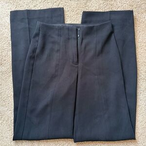 Women's Black wide-legged trousers